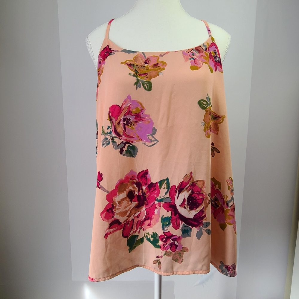 Everly Sleeveless Blouse, Sz L (PTP 19")